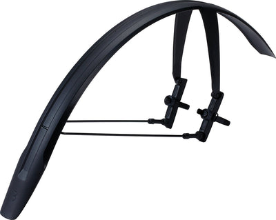 Bbb cycling discguard arrière - garde-boue arrière pour vélo de course gravel - garde-boue 28 pouces - largeur maximale du pneu : 42 mm - noir - bfd-65r