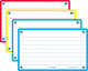 Flashcards Oxford flash 2.0 - lignées - a7 - 80 pièces - 4 couleurs