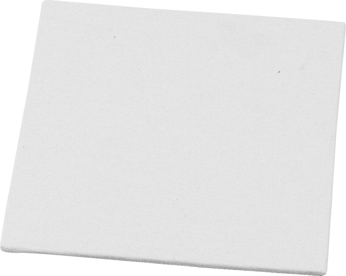 Panneau de toile de société Creativ White, 12,4 x 12,4 cm