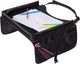 Dooky® Table de voyage dooky – table de voyage pour siège enfant, voiture buggy – compartiments de rangement bord surélevé – durable et facile à nettoyer