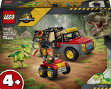 Lego monde jurassique jeune t. rex camion de transport jouets dinosaures pour enfants à partir de 4 ans 77978 - afbeelding 1