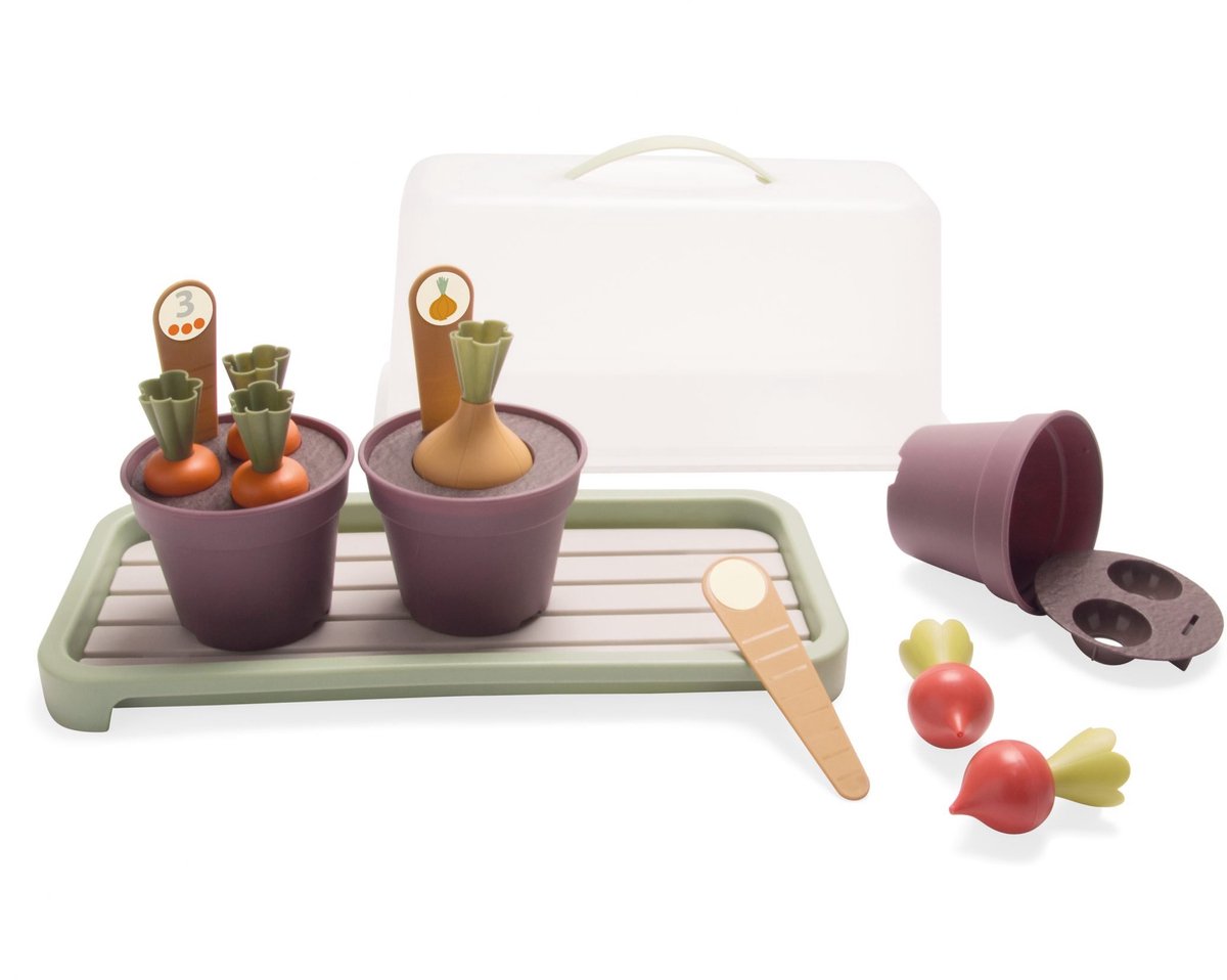 Ensemble mini serre bio Dantoy jardin vert