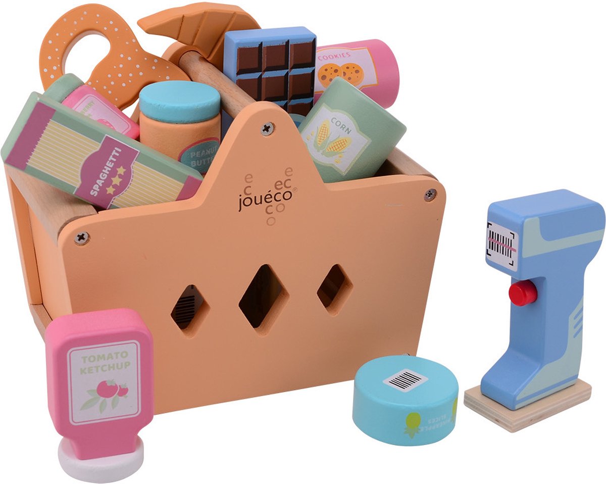 Joueco Farmed Wooden Copping Cart