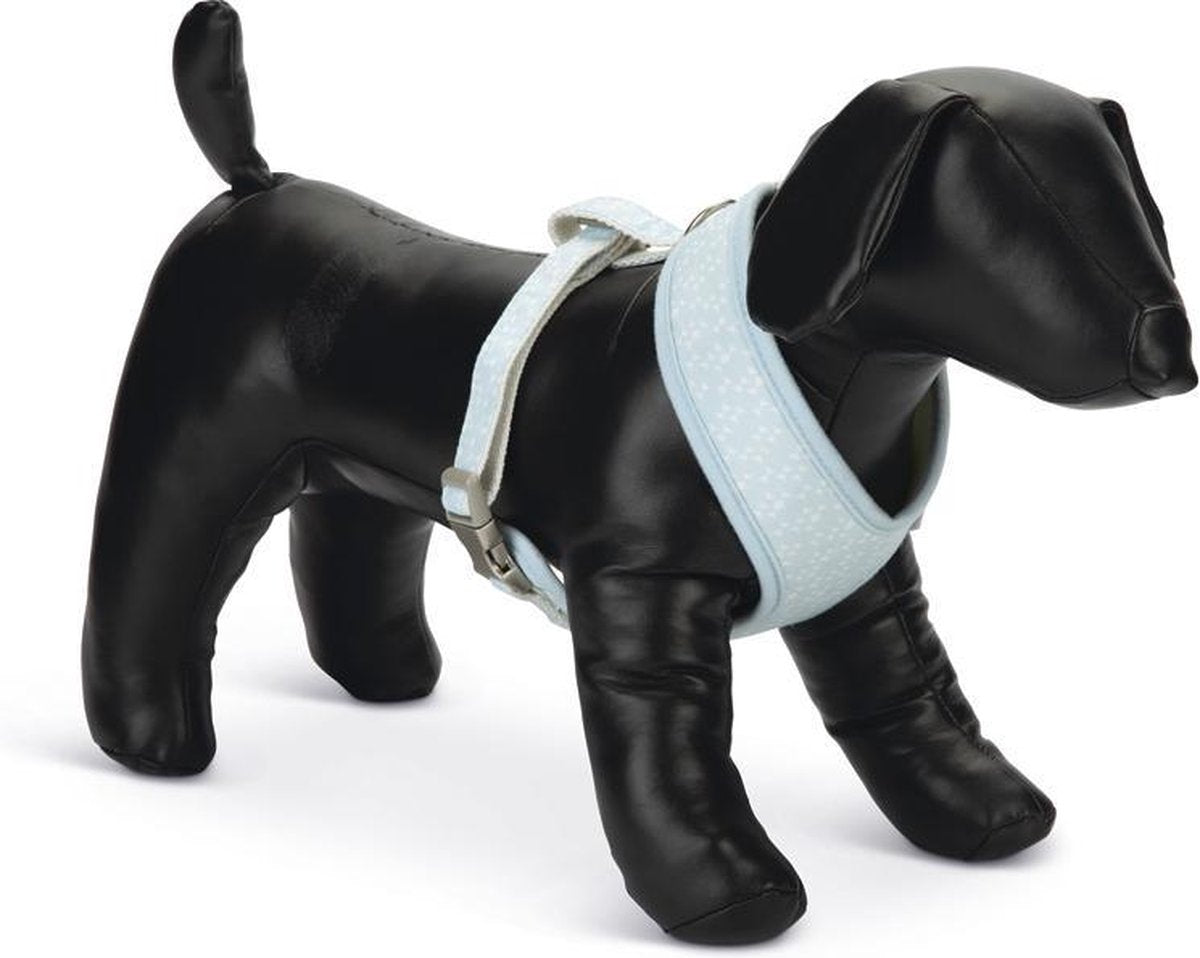 Beeztees chiot harno - harnais pour chien - bleu - s