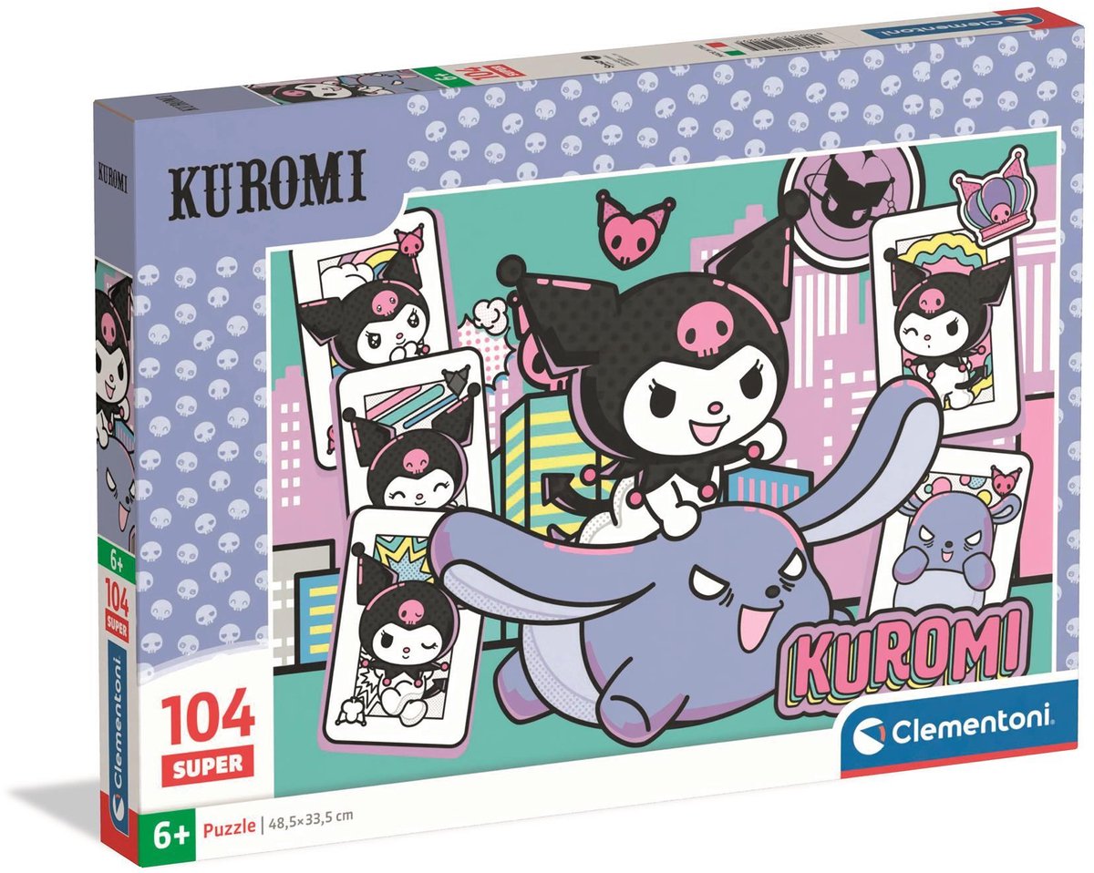 Clementoni - 104 morceaux de super-kuromi