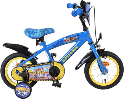 Rubble Crew - vélo pour enfants - garçons - 12 pouces - bleu