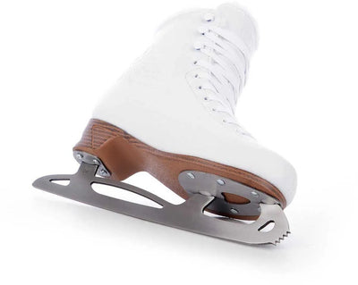 Tempish - Camila Ice - Patins Artistiques - Patinage Sur Glace Femme - Blanc - Support De Cheville Renforcé Design Blanc Élégant - Taille EU 39