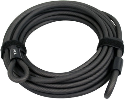 câble avec double boucle Double Loop 10 mètres gris