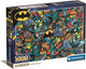 Clementoni - puzzle - batman - dc - 1000 pièces - impossible - avec poster - à partir de 14 ans