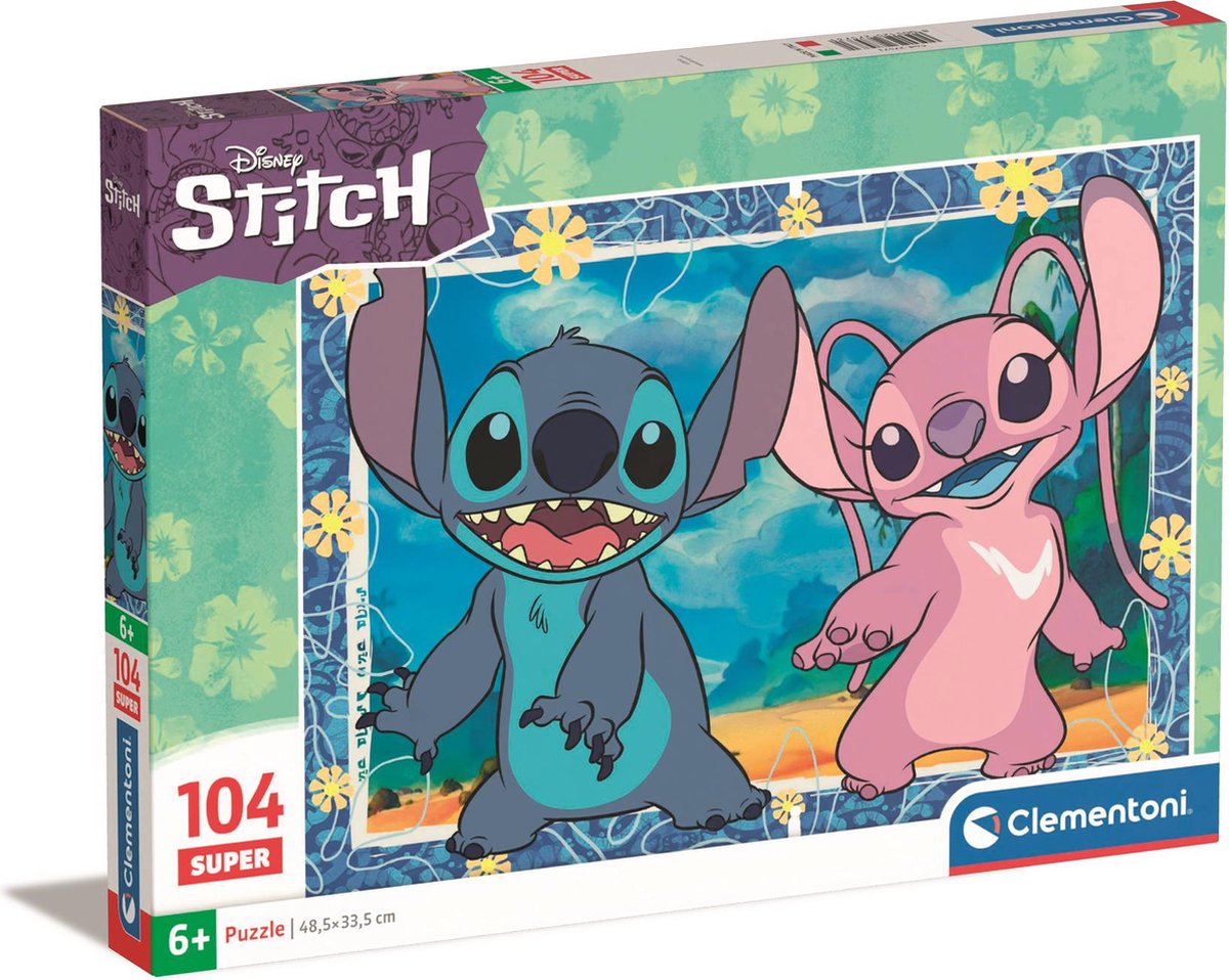 Clementoni Jigsaw Puzzle Super Color Stitch III, 104st.
