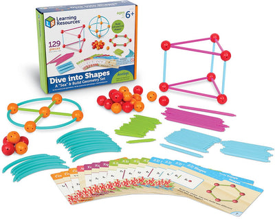 Les ressources d'apprentissage plongent dans les formes - plongez dans les formes ! - 6+