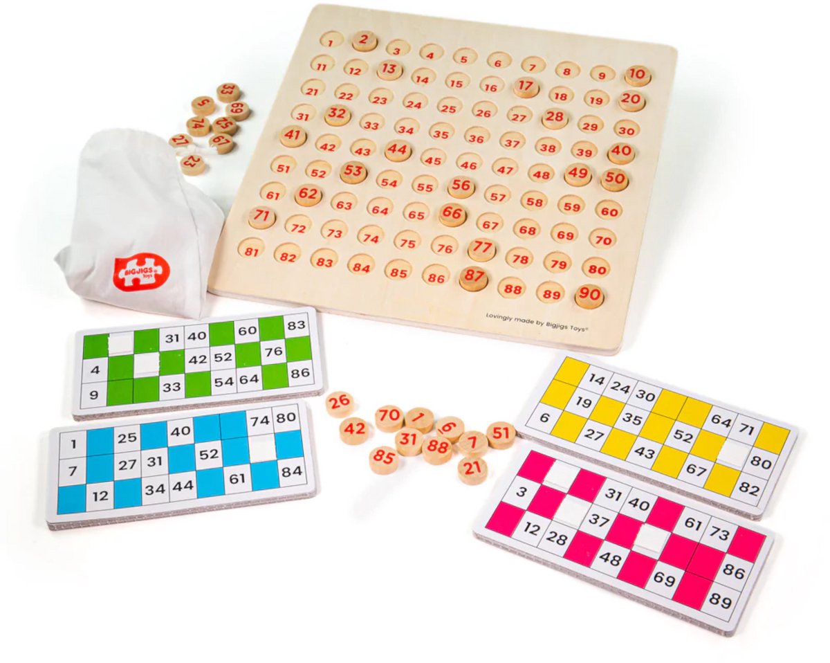 Bigjigs Bingo en bois jeu