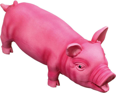 Cochon en latex Flamingo - jouet pour chien - 33 cm - rose