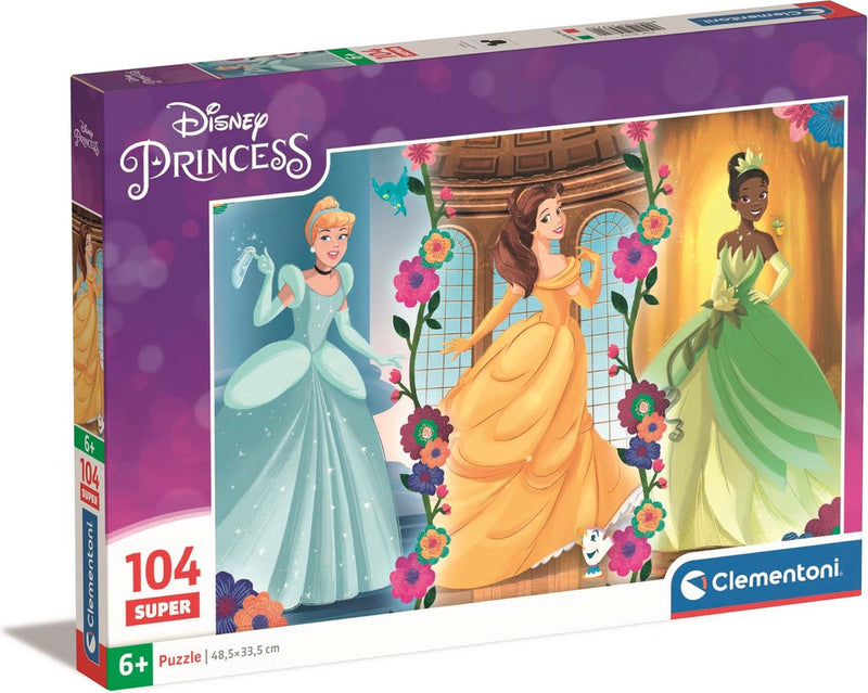 Clementoni Jigsaw Puzzle Super Color Princess, 104st.