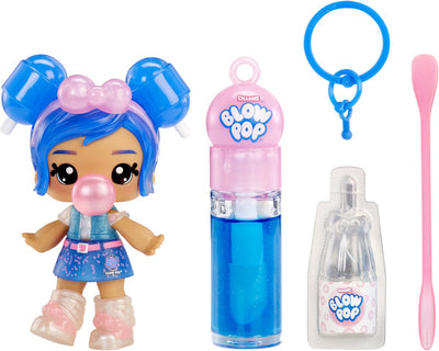 Yummiland Lip Gloss Doll - Bonbons sous licence - Blow Pop Framboise Bleue