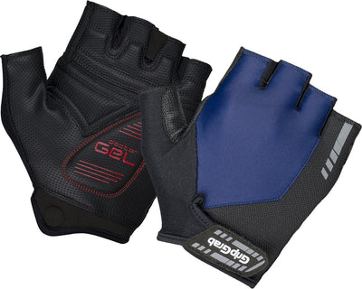 Gripgrab - gants de cyclisme d'été à doigts courts rembourrés progel gants de cyclisme avec rembourrage - marine - unisexe - taille m