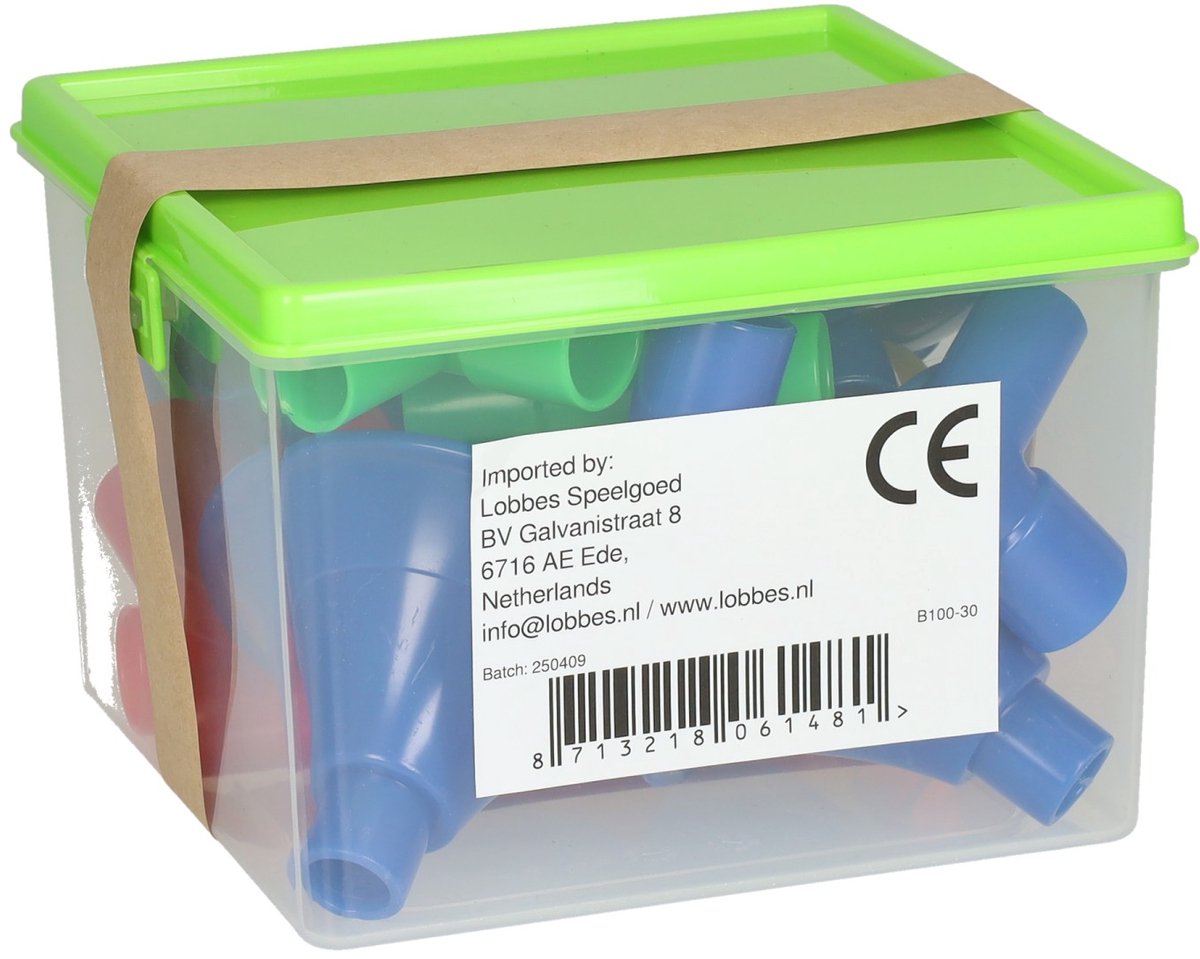 Jeu de trompettes et tubes à pipettes - 30 pcs.
