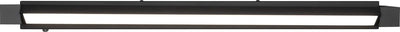 Trio fabrizio - applique - noir mat - incl. 1x SMD 15,5w - variateur à capteur - orientable - montage mural - non dimmable de l'extérieur - fonction mémoire - dip - interrupteur - éclairage de salle de bains