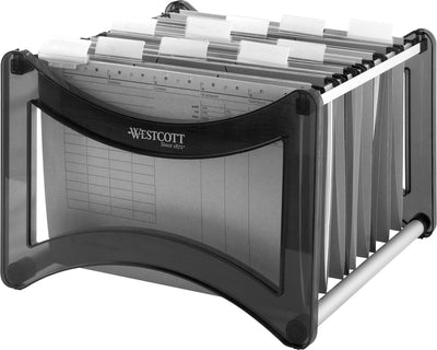 Porte-documents suspendus Westcott - 38x26x32,3 cm - adapté au format DIN A4 - hors dossiers suspendus - ac-e733328