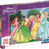 Clementoni Jigsaw Puzzle Super Color Princess, 180st.