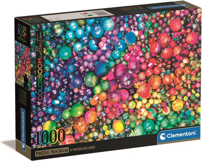 Clementoni puzzle 1000 pièces couleur merveilleux mables | 2 pièces