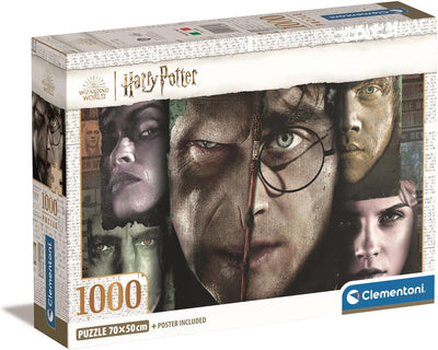 Clementoni - puzzle - 1000 pièces - Harry Potter - à partir de 14 ans