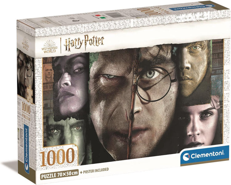 Clementoni - puzzle - 1000 pièces - Harry Potter - à partir de 14 ans