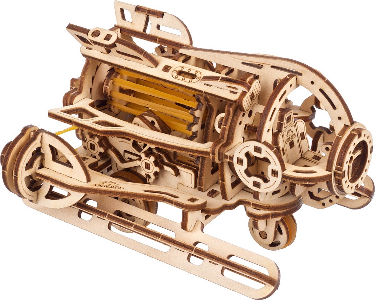 Modèle 3D en bois Ugears - mini sous-marin steampunk