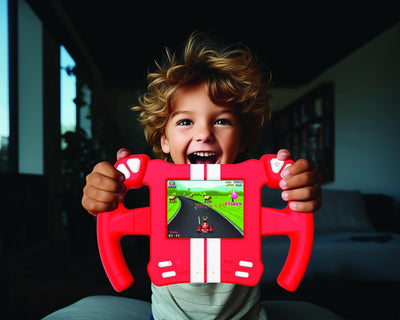 Console de jeu de course Lexibook avec écran LCD couleur 2,8' comprenant 30 jeux et contrôle gestuel