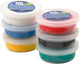 Couleurs standard en argile en soie, 6x14gr.