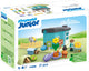 Playmobil 1.2.3. Pension animale avec machine d'alimentation 71690