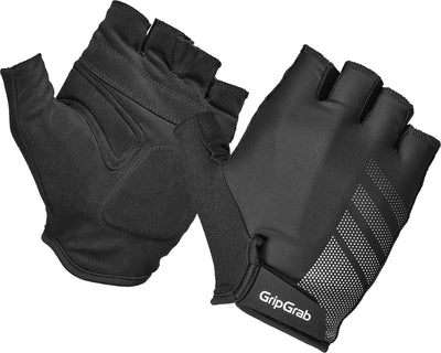 Gripgrab - ride rc lite gants de cyclisme d'été à doigts courts avec rembourrage - noir - unisexe - taille xs