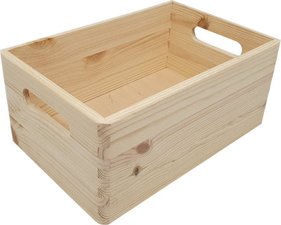 Boîte de rangement en bois