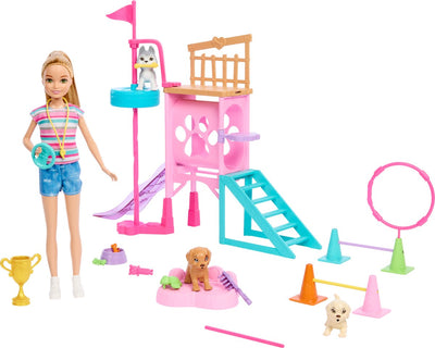 Mattel avec Stacie à la rescousse, aire de jeux de jeu pour