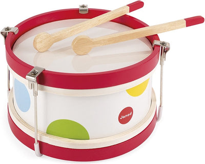 Janod - confettis - mon premier tambour - pour petits musiciens