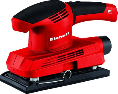 Ponceuse orbitale électrique Einhell tc-os 1520 - 150 w - surface de ponçage : 187x90 mm - incl. 3x feuilles abrasives