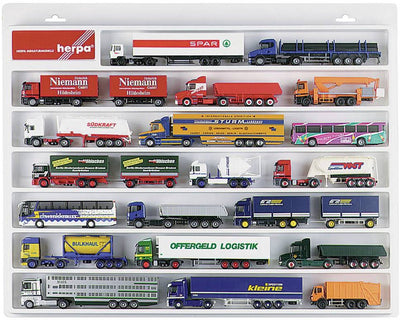 Herpa 029216 h0 vitrine plastique 570 mm x 450 mm x 35 mm