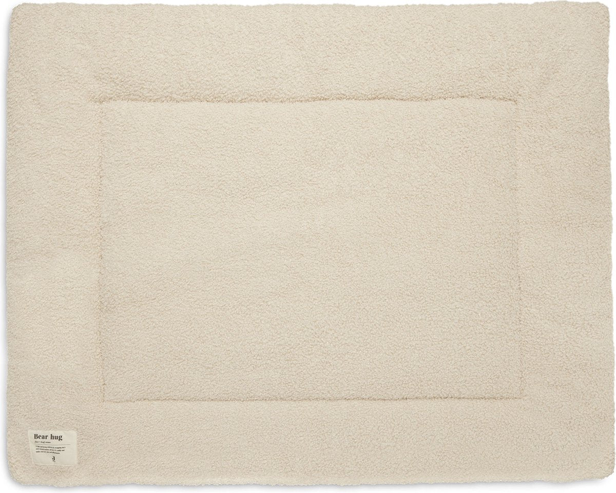 Jollein tapis de jeu boucle - naturel - tapis de jeu bébé - 75x95cm