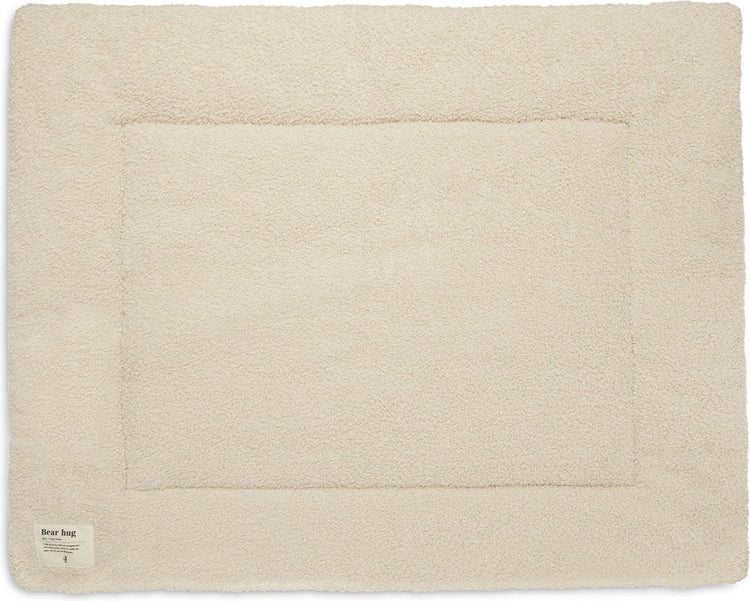 Jollein tapis de jeu boucle - naturel - tapis de jeu bébé - 75x95cm