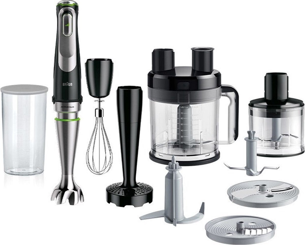 Braun multiquick 9 mq9187xli - mixeur plongeant - noir