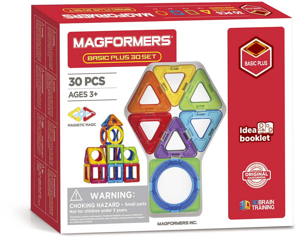 Magformers Basisset Plus, 30dlg.