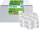 Étiquettes d'étiqueteuses multifonctions originales Dymo | 54 mm x 70 mm | 12 avec 320 étiquettes chacune (3 840 étiquettes autocollantes) | pour les imprimantes d'étiquettes étiqueteuses | fabriqué en europe