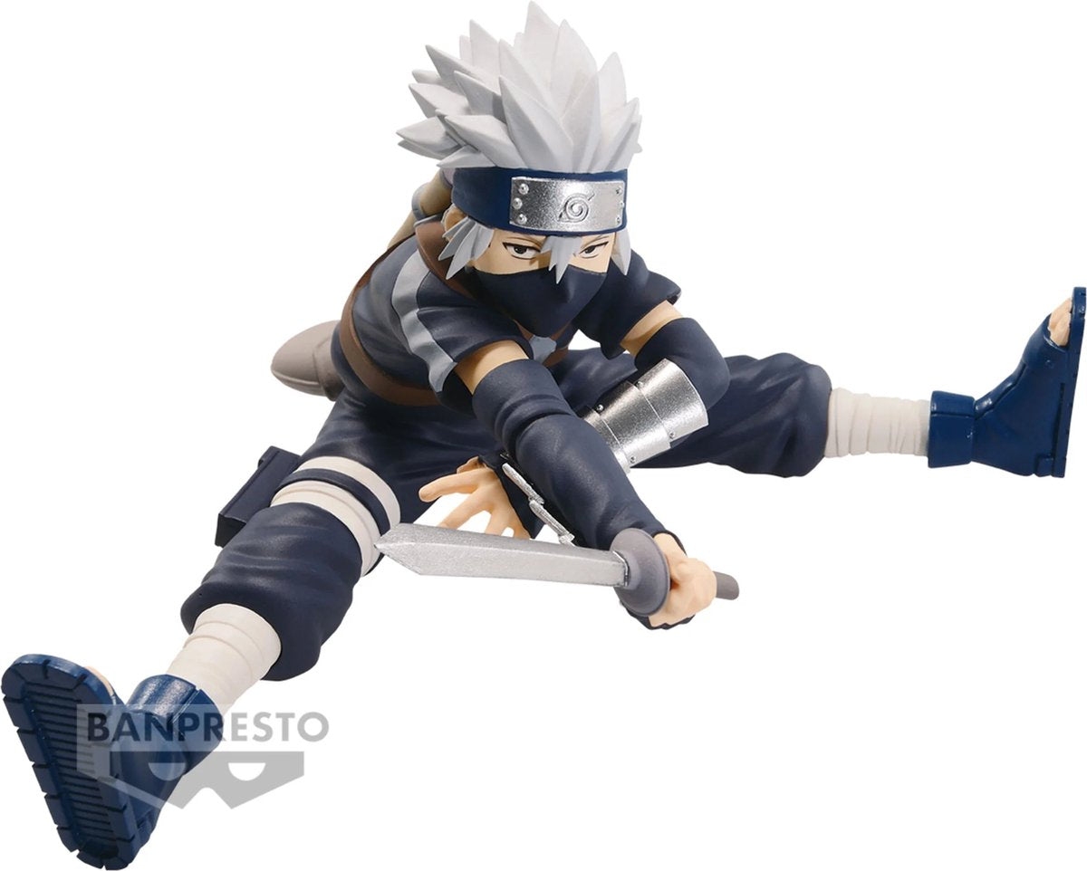 Naruto banpresto - figurines de collection hatake kakashi (étoiles vibrantes) multicolores