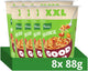 Knorr bonnes pâtes - bolognaise xxl - sans colorants artificiels ni conservateurs - 8 x 88 g