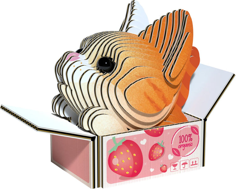Eugy Puzzle 3D - chats - citrouille - chats - durable - collectionnez-les tous - 6 ans