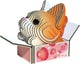 Eugy Puzzle 3D - chats - citrouille - chats - durable - collectionnez-les tous - 6 ans