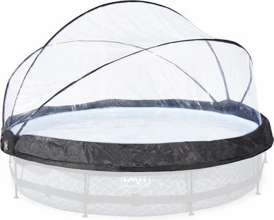 Exit toys auvent de piscine exit ø305cm - dôme de piscine - universel - accessoire de piscine - résistant aux intempéries