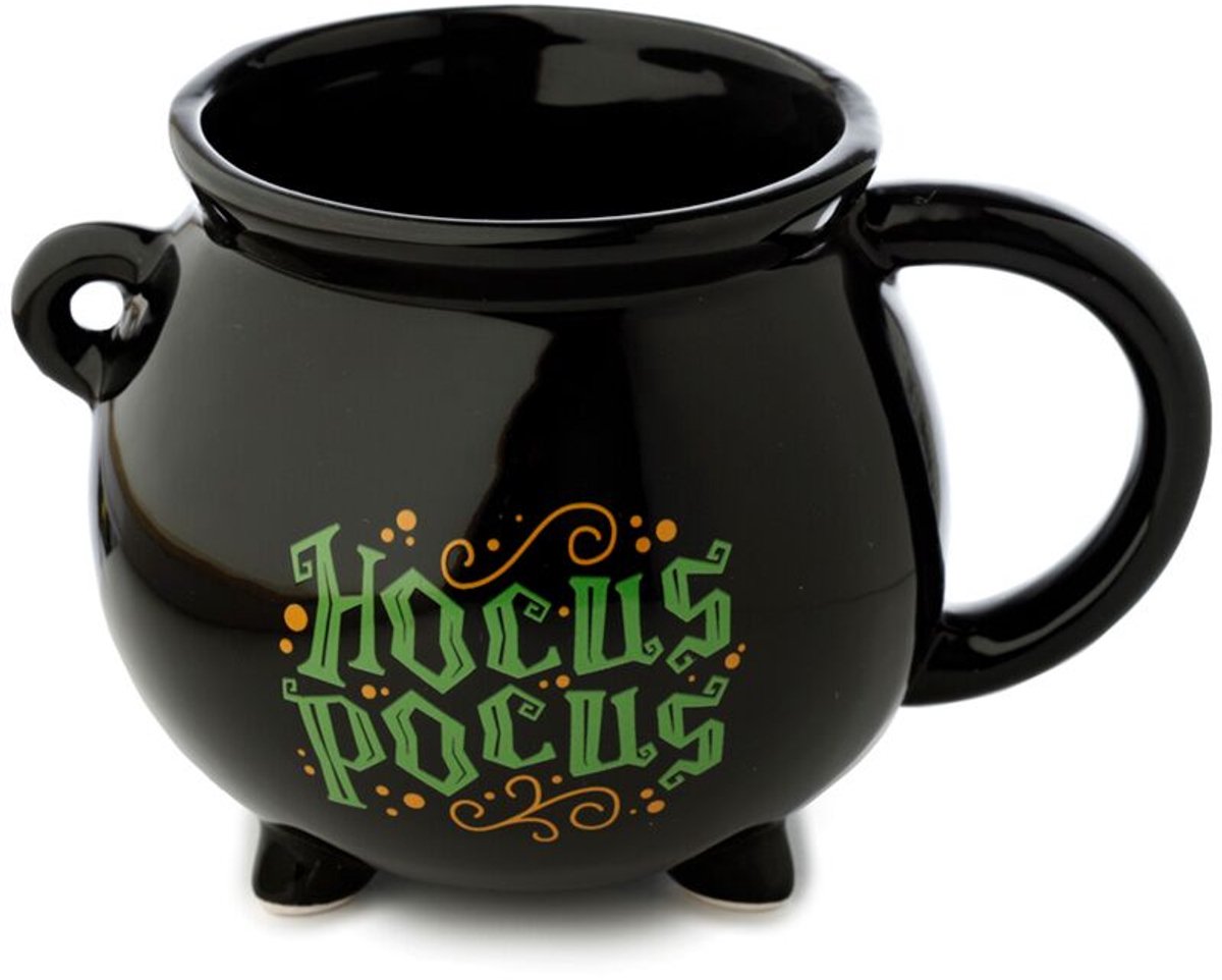 Hocus Pocus Black Coiler formé en céramique Tasse en céramique