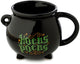 Hocus Pocus Black Coiler formé en céramique Tasse en céramique
