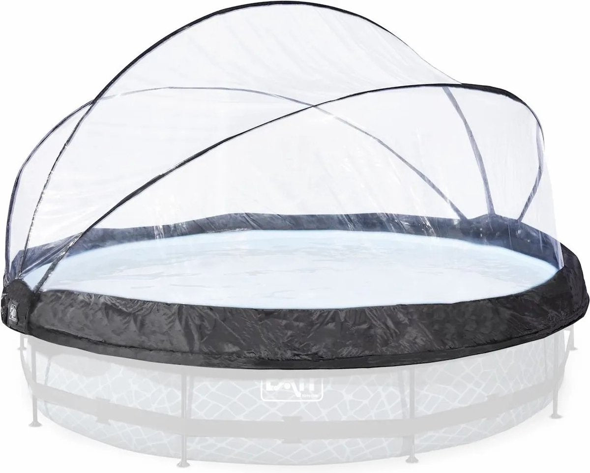 Exit toys auvent de piscine exit ø305cm - dôme de piscine - universel - accessoire de piscine - résistant aux intempéries